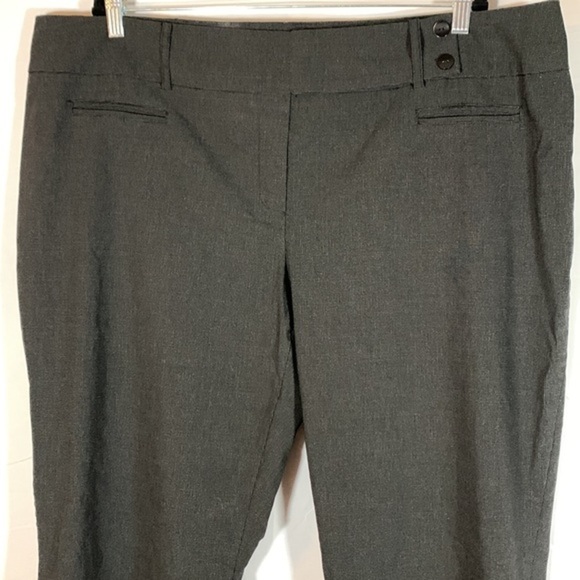 Reitmans Dark Charcoal Grey Business Casual Dress Pants - Picture 5 of 10